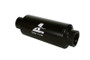 Aeromotive In-Line Marine Filter 10 Micron Microglass AN-12 ORB Black Hardcoat
