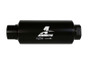 Aeromotive In-Line Marine Filter 10 Micron Microglass AN-12 ORB Black Hardcoat