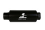 Aeromotive In-Line Marine Filter 10 Micron Microglass AN-12 ORB Black Hardcoat