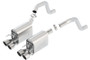 Borla S Type II Axle Back Exhaust for 2006-2013 Chevrolet Corvette Z06/ZR1 V8