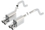 Borla S Type II Axle Back Exhaust for 2006-2013 Chevrolet Corvette Z06/ZR1 V8