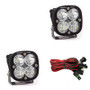 Baja Designs Squadron Sport LED Light Pods Pair Clear Driving Combo Offroad