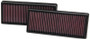 K&N 33-2474 High-Flow Replacement Air Filter Mercedes-Benz E550 2007-2011