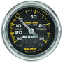 AutoMeter Carbon Fiber 52mm Mechanical Boost Gauge 30 PSI