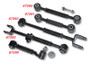 SPC Rear Adjustable Suspension Arms Set Performance for 2003-2008 Honda Accord
