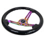 NRG Reinforced Steering Wheel 350mm Multi-Color Flake Neochrome Center Mark