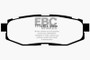 EBC Yellowstuff Rear Brake Pads for Scion FR-S Subaru BRZ 20132015 Track Street