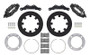 Wilwood Rear Brake Kit Polaris RZR XP 1000 2014+ 11.25" Black Upgrade