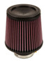 K&N Universal Rubber Air Filter 2.75" Flange 6" Base 5" Top New Automotive
