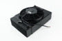CSF King Cooler Drag Race Radiator w 9in SPAL Fan Black Universal 7065B Alum