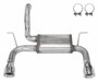18- Jeep Wrangler JL 2. 0/3.6L Axle Back Exhaust