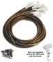 MSD Ignition Spark Plug Wire Set 8.5mm Spiral Core 90 Degree Boots Black