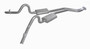 78-88 GM G-Body Cat Back Exhaust 2.5in