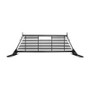Westin HD Headache Rack Black Steel Louvered Truck Cab Protector 57-8025