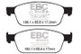 EBC Greenstuff 2000 Sport Brake Pads for Ford Focus Transit Connect