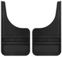 Husky Liners 55000 Front Mud Flaps 12in Rubber MudDog Black Pair