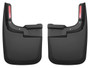 Husky Liners Front Mud Flaps Textured Black Plastic Pair for 2017 Ford F-250
