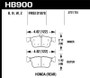 Hawk Performance HPS 5.0 Rear Brake Pads for 2016-2017 Honda Civic/Acura SH-AWD