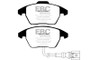 EBC Redstuff Ceramic Front Brake Pads Low Dust for Audi Volkswagen Models