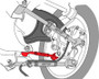 SPC Performance Rear Adjustable Toe Arm For Honda Accord & Acura TSX 67555