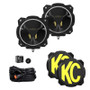 KC HiLiTES Titan 6in LED Lights for Off-Road Wide 40 Beam Pair Pack 91403