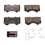 PowerStop Z36 Truck Tow Brake Pads w/ Hardware For Toyota Tundra Lexus LX570