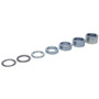 Allstar Performance Bump Steer Spacer Kit Steel Zinc Oxide 0.030-0.500in