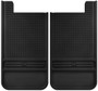 Husky Liners MudDog Front Rubber Mud Flaps Black Textured For Trucks SUVs