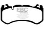 EBC Yellowstuff Front Brake Pads for 2006-2023 Audi RS7, Maserati Quattroporte