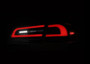 AlphaRex LUXX Series LED Tail Lights Black Red For Tesla Model S 2012-2016