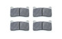 Wilwood BP-28 Brake Pad Set - High Temp Racing Pads - Set of 4, New