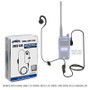Rugged Radios LM-LT-RH Lapel Microphone with Ear Hook for Handheld Radios