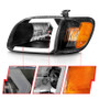 ANZO HEADLIGHTS TOYOTA TUNDRA 2000-2004 CRYSTAL BLACK HOUSING PAIR 111579