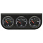 EQUUS 6000 Series Triple Gauge Set - Oil Pressure, Voltmeter, Temp, 2" New