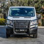 Westin HDX Grille Guard for Black Ford Transit 2015-2021 Heavy Duty Front Bumper