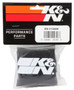 For K&N RU-3130DK Black Drycharger Air Filter Wrap Watercraft Flame Arrestor