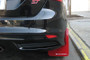Rally Armor UR Mud Flaps Blue White for Ford Focus ST RS SE 2013-2018