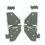 Rugged Ridge Black Windshield Hinges Jeep CJ YJ Models