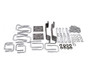 Hellwig Load Pro Mounting Hardware Kit for 11-26 Ford F-250/F-350/F-450/F-550 SD