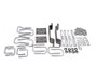 Hellwig Load Pro Mounting Hardware Kit for 11-26 Ford F-250/F-350/F-450/F-550 SD