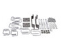 Hellwig Load Pro Mounting Hardware Kit for 11-26 Ford F-250/F-350/F-450/F-550 SD