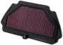 K&N High-Flow Replacement Air Filter for 2009-2015 Kawasaki Ninja ZX-6R/ZX636