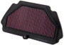 K&N High-Flow Replacement Air Filter for 2009-2015 Kawasaki Ninja ZX-6R/ZX636
