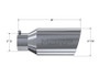 MBRP T5129 Exhaust Tip 8" Rolled End 5" Inlet 18" Long Polished T304 Steel