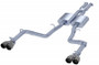 MBRP Armor Lite Cat Back Exhaust for Dodge Challenger 3.6L 2015-2021 Quad Tips