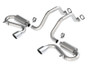 Borla S Type Classic Cat Back Exhaust System for 1997-2004 Chevrolet Corvette