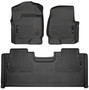 Husky Liners WeatherBeater Floor Liner Front 2nd Row for 2017-24 Ford Super Duty