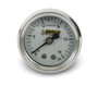 Fuel Pressure Gauge 0-15 PSI Mechanical Liquid Filled White Face 1.5"