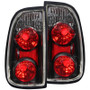 ANZO Tail Light Assembly Toyota Tundra 2000-2006 Black Housing Pair