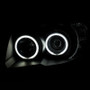 ANZO Projector Headlights w/ Halo Black for 2006-2009 Toyota 4Runner